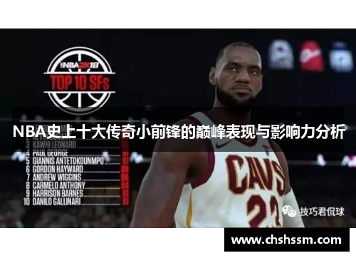 NBA史上十大传奇小前锋的巅峰表现与影响力分析